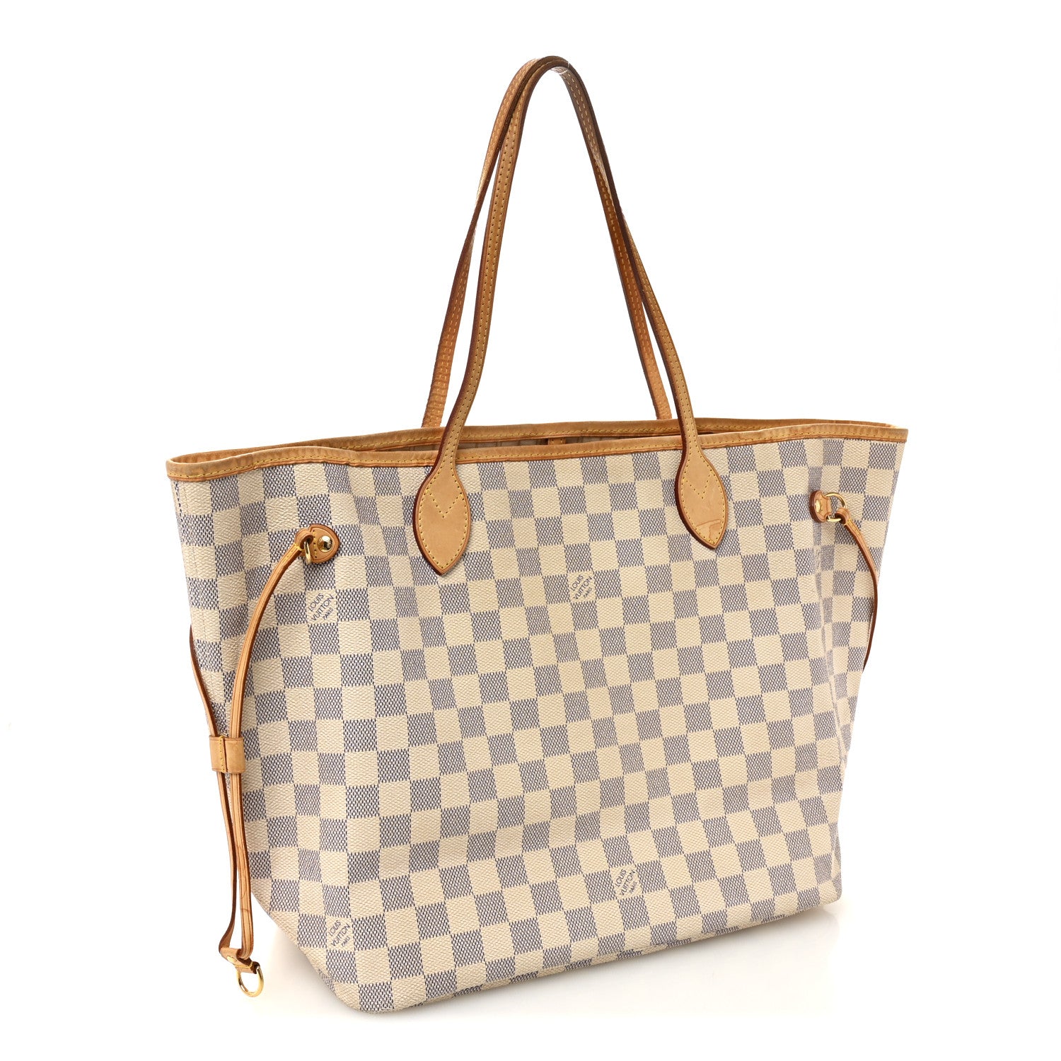 Louis Vuitton Damier Azur Neverfull MM 5 of 19