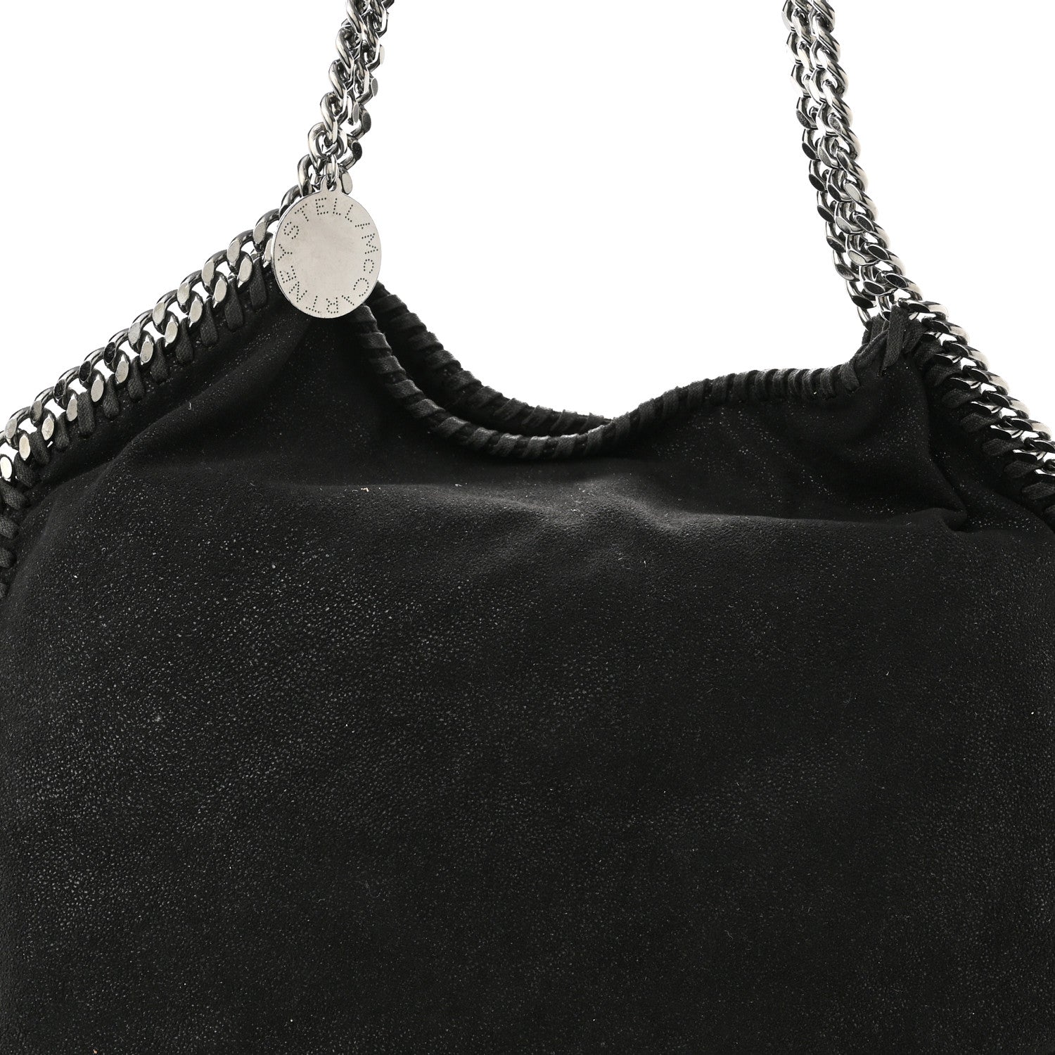 Stella McCartney Shaggy Deer Small Falabella Tote Black 7 of 9