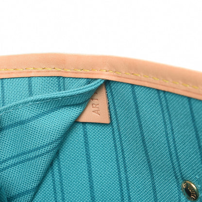 Louis Vuitton Monogram V Neverfull MM Turquoise 9 of 17