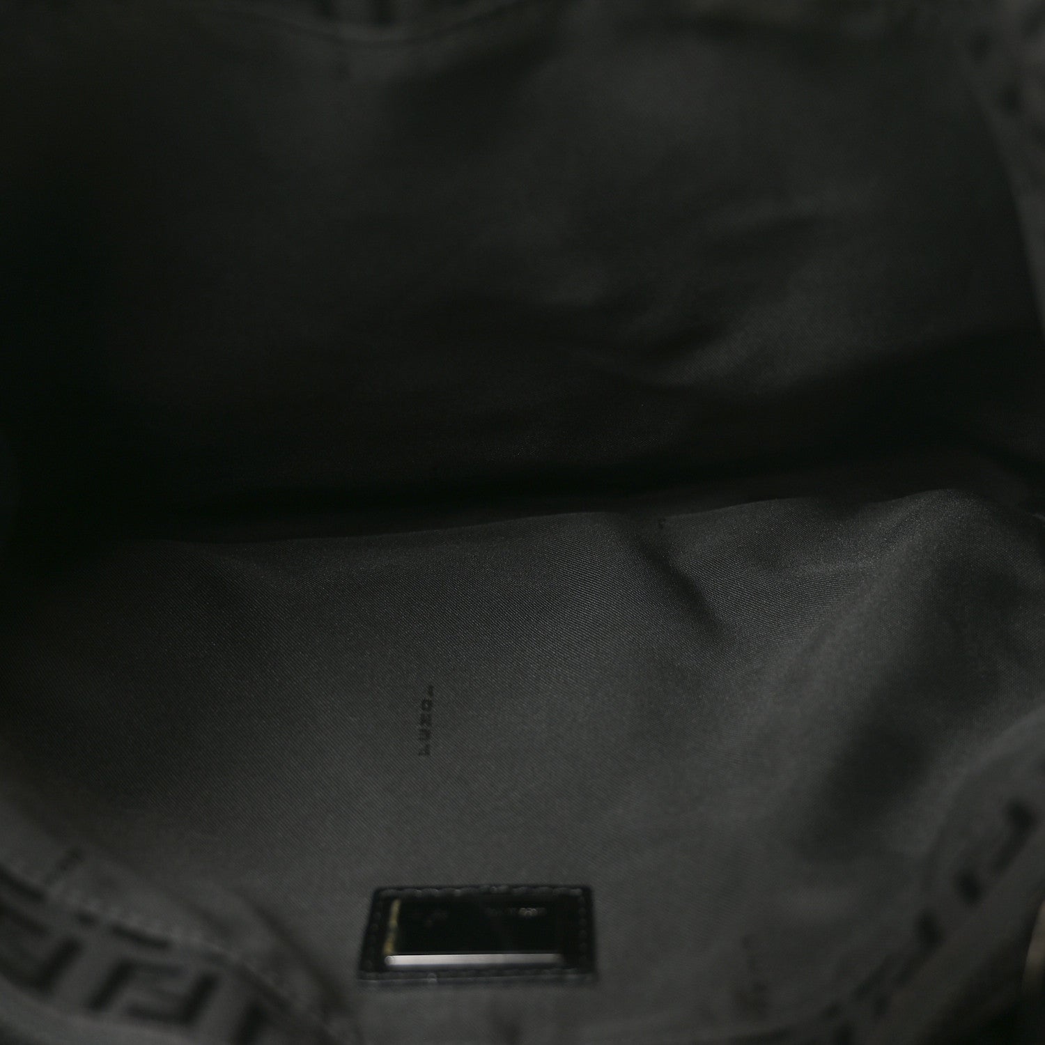 Fendi Zucchino Small Tote Black 4 of 9