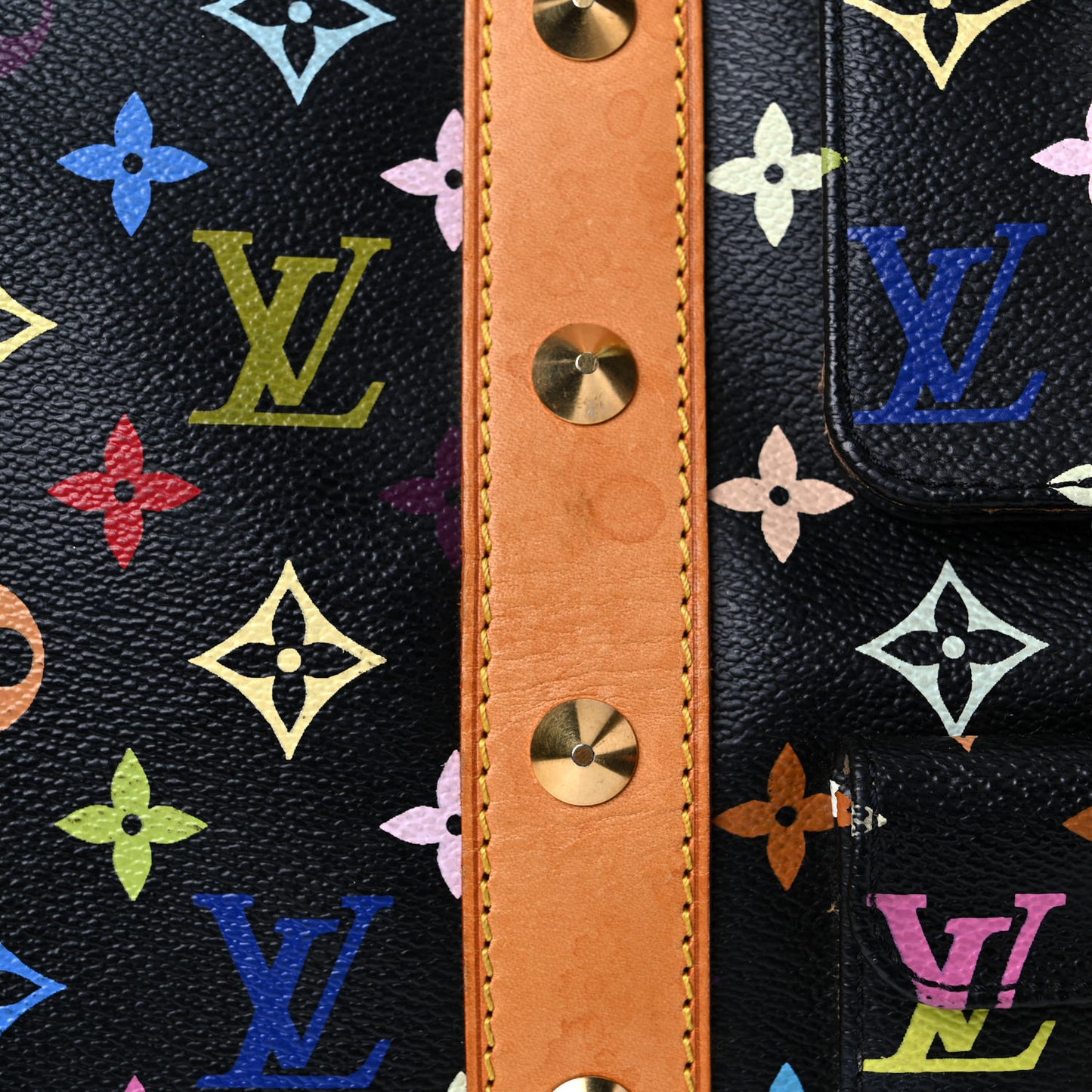 Monogram Multicolor Keepall 45 Black