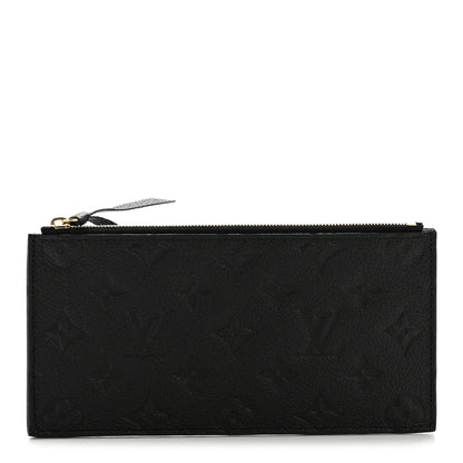 Louis Vuitton Empreinte Felicie Chain Wallet Zippered Insert Black 1 of 6