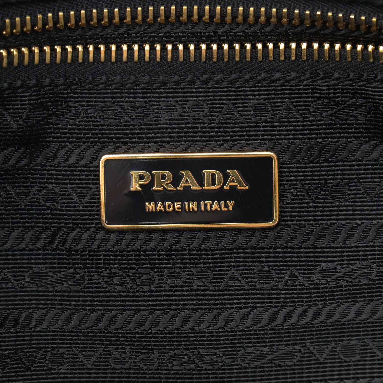 Prada Tessuto Nylon Quilted Tote Black 5 of 12