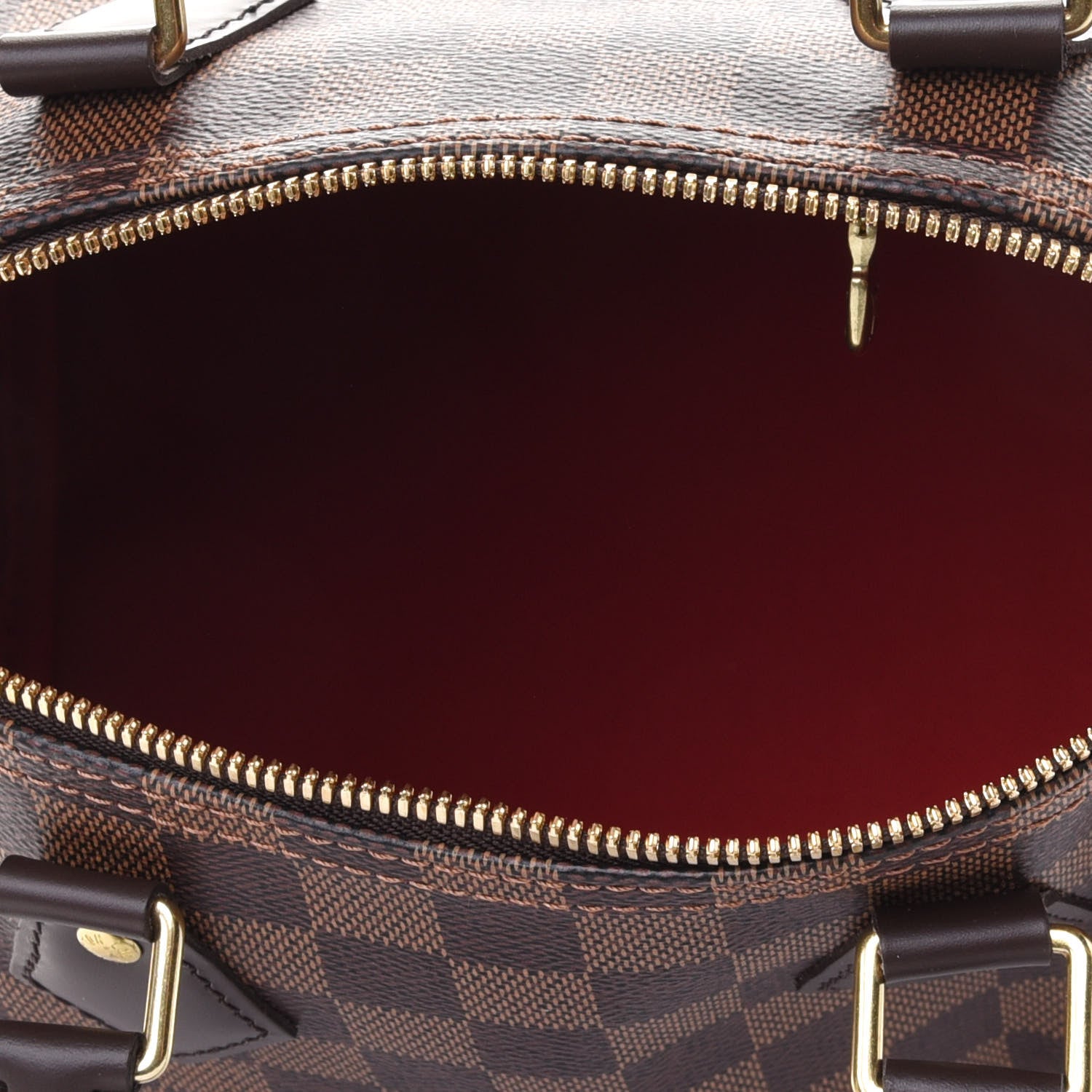 Louis Vuitton Damier Ebene Speedy Bandouliere 25 4 of 4