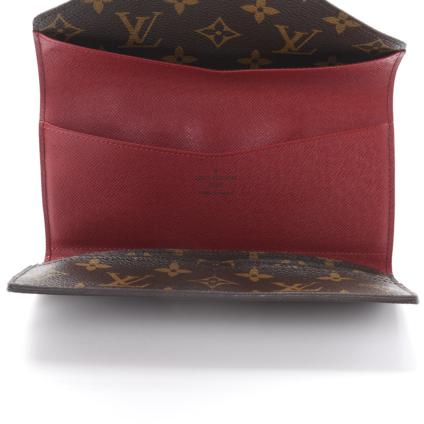 Monogram Josephine Wallet Red