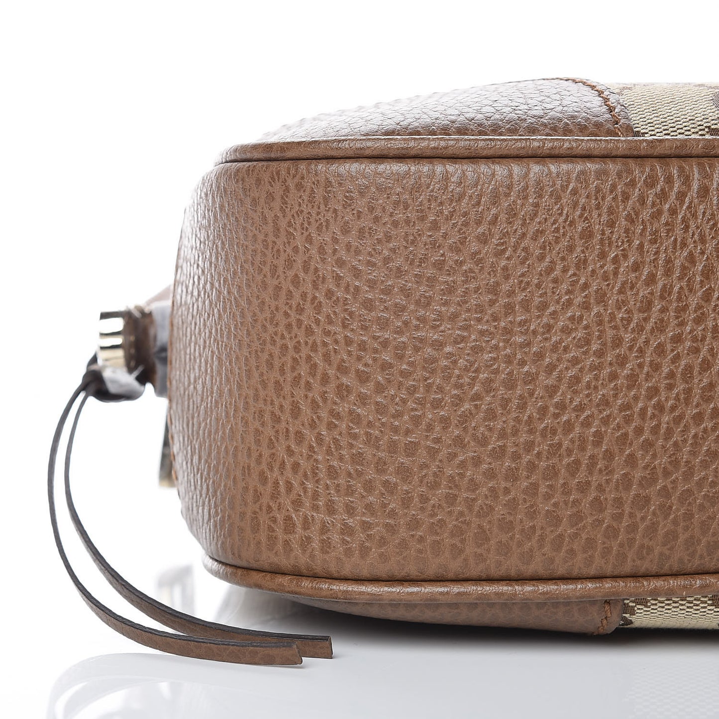 Monogram Mini Bree Messenger Bag Beige Tabacco