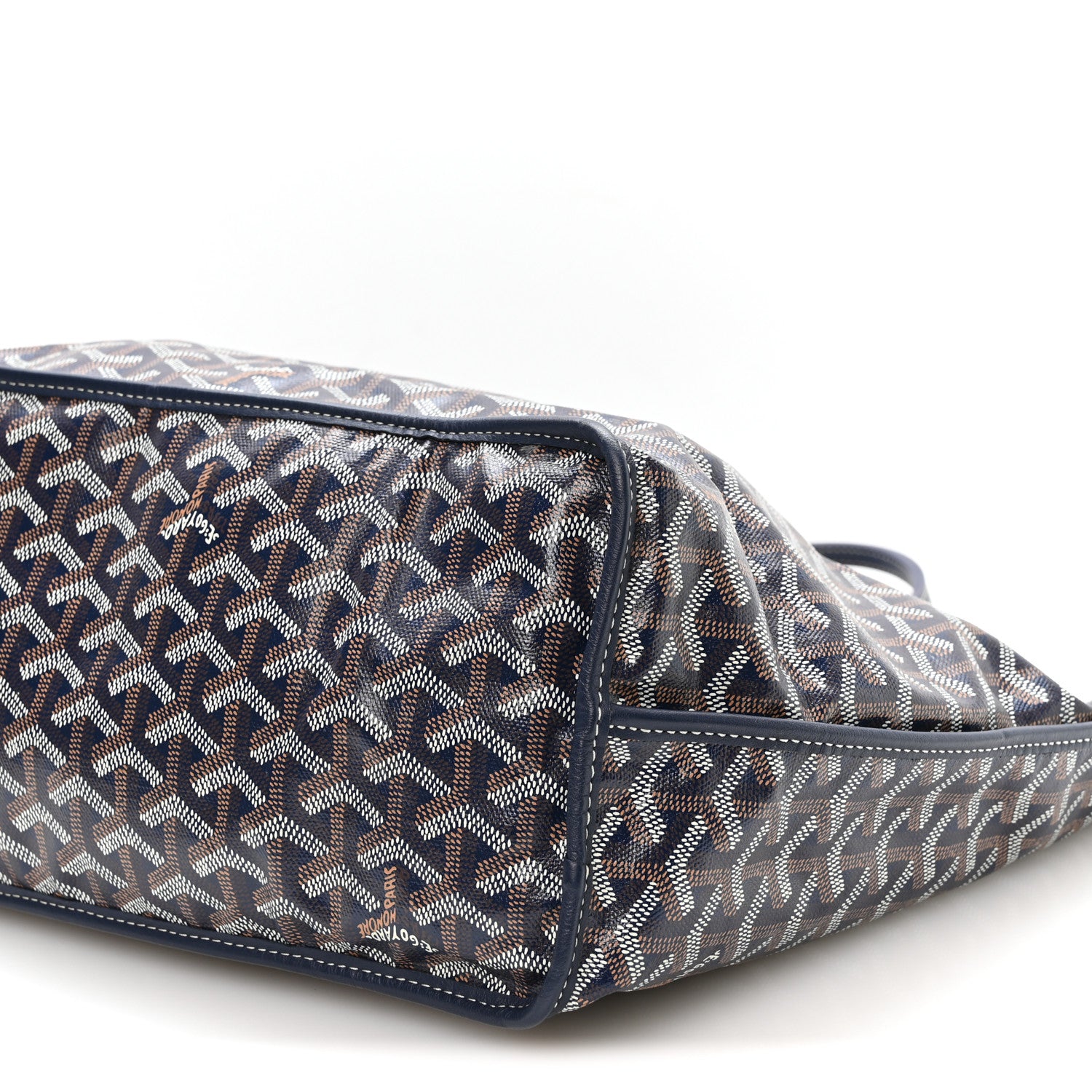 Goyard Goyardine Reversible Anjou PM Navy 17 of 18