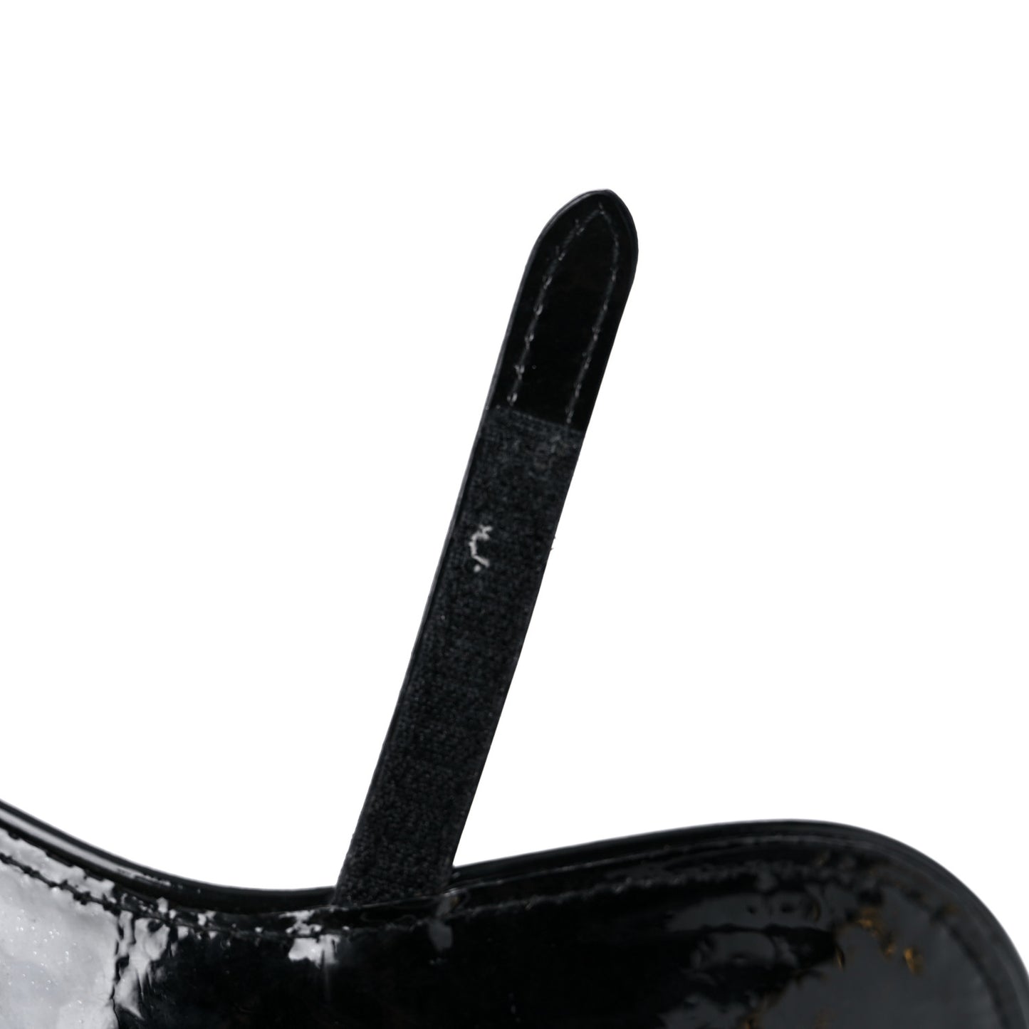 Patent Monogram Mini Saddle Bag Black