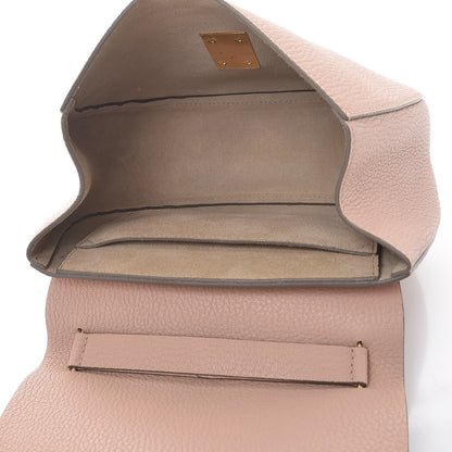 Chloe Grained Lambskin Drew Shoulder Bag Cement Pink 5 of 9