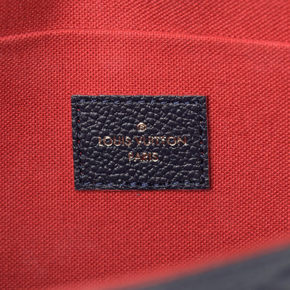 Louis Vuitton Empreinte Pochette Felicie Chain Wallet Marine Rouge 11 of 14