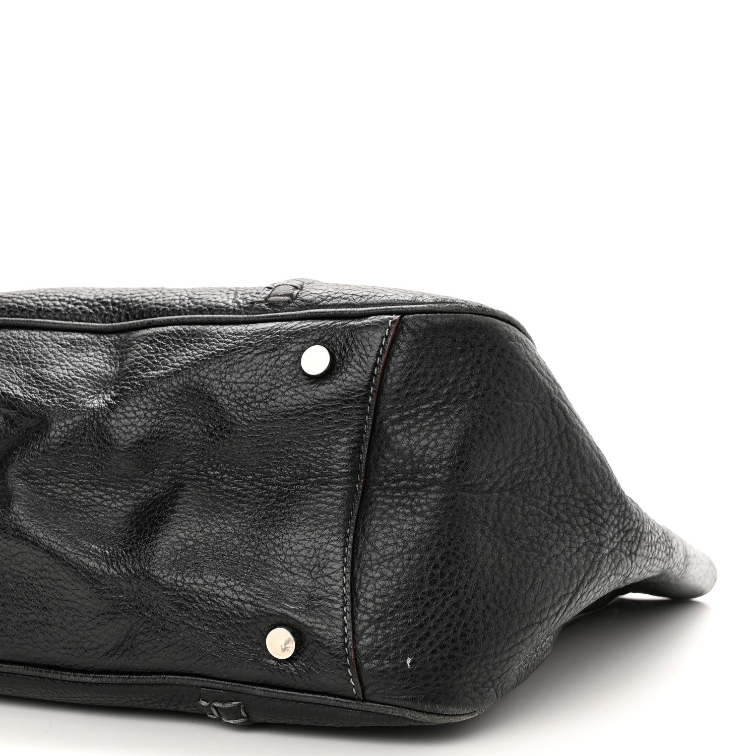 Burberry Textured Calfskin Tote Black 9 of 12