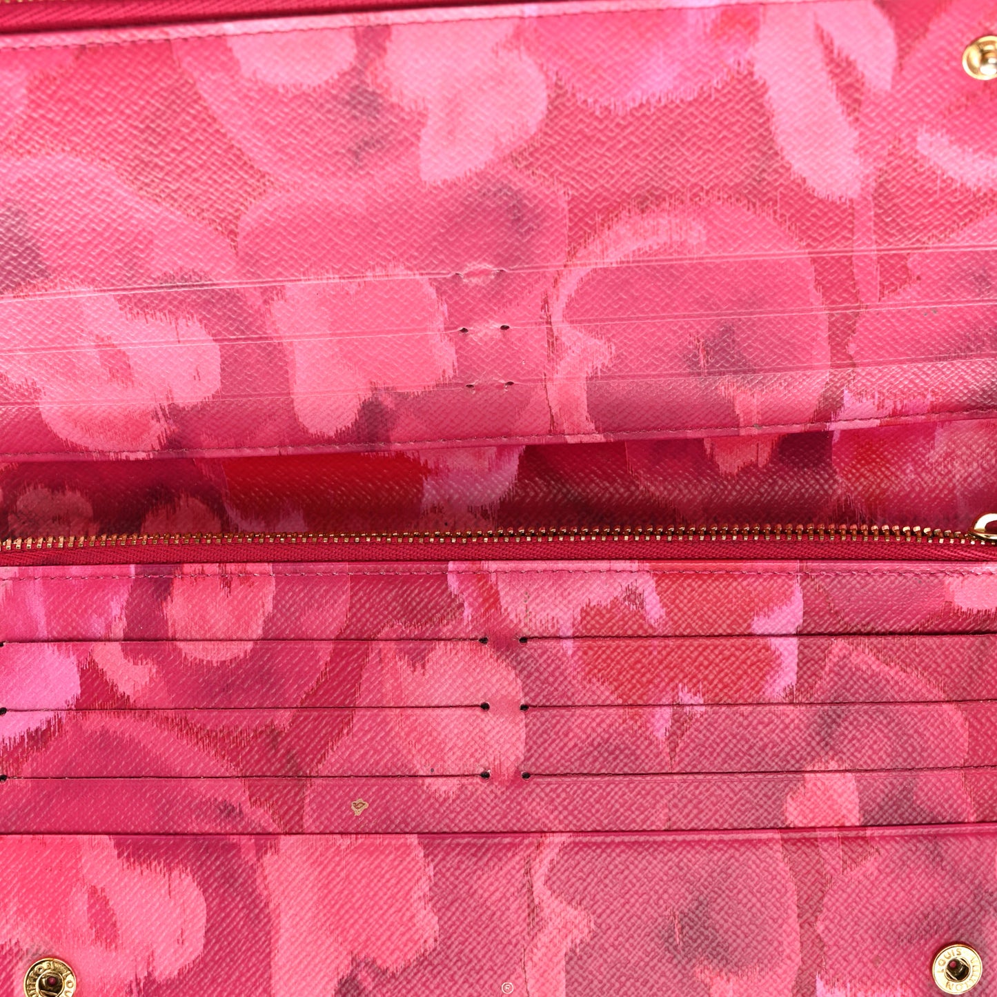 Monogram Articles de Voyage Ikat Insolite Wallet Rose Indien