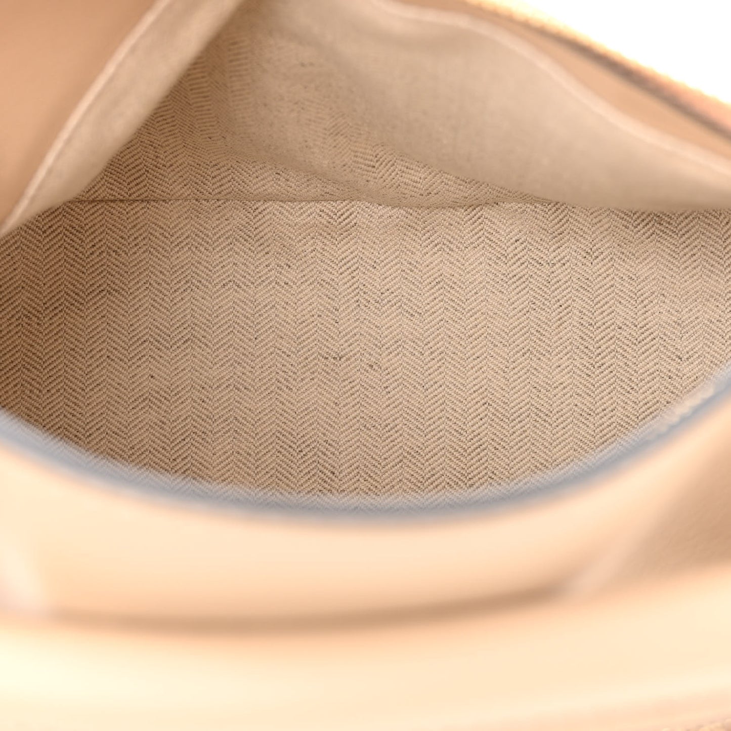 Calfskin Small Puzzle Bag Dusty Beige Soft White