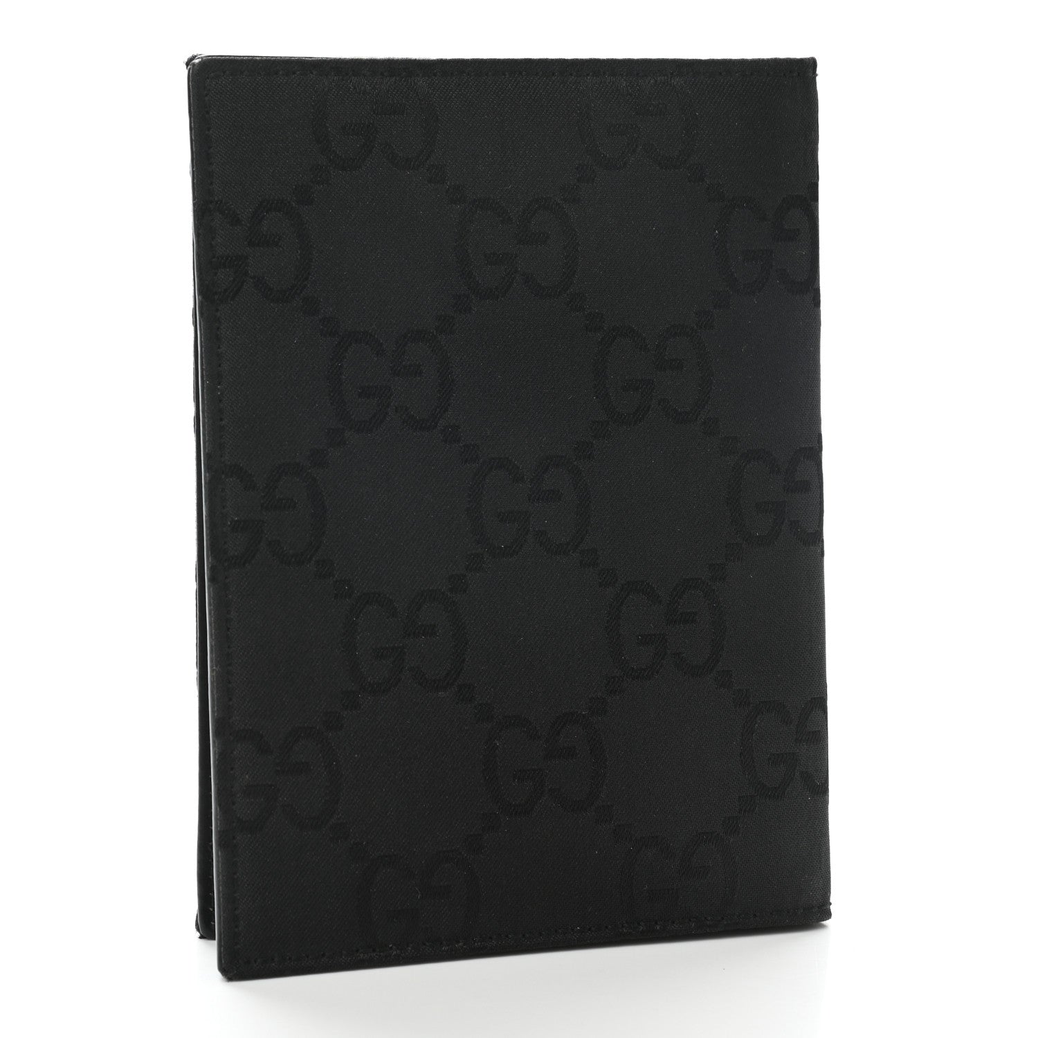 Gucci Nylon Monogram Passport Case Black 3 of 8