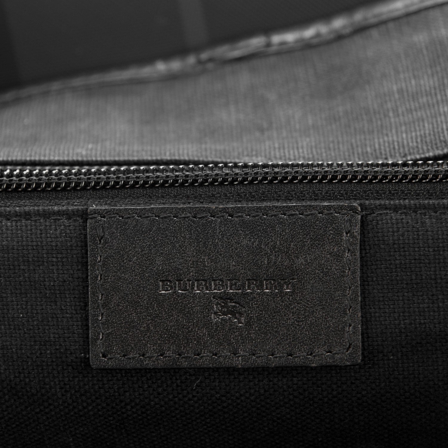 Burberry Smoked Check Messenger Bag 6 of 12