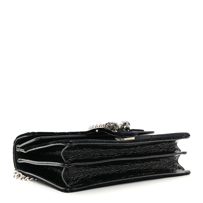 Gucci Velvet GG Monogram Small Dionysus Shoulder Bag Black 4 of 14