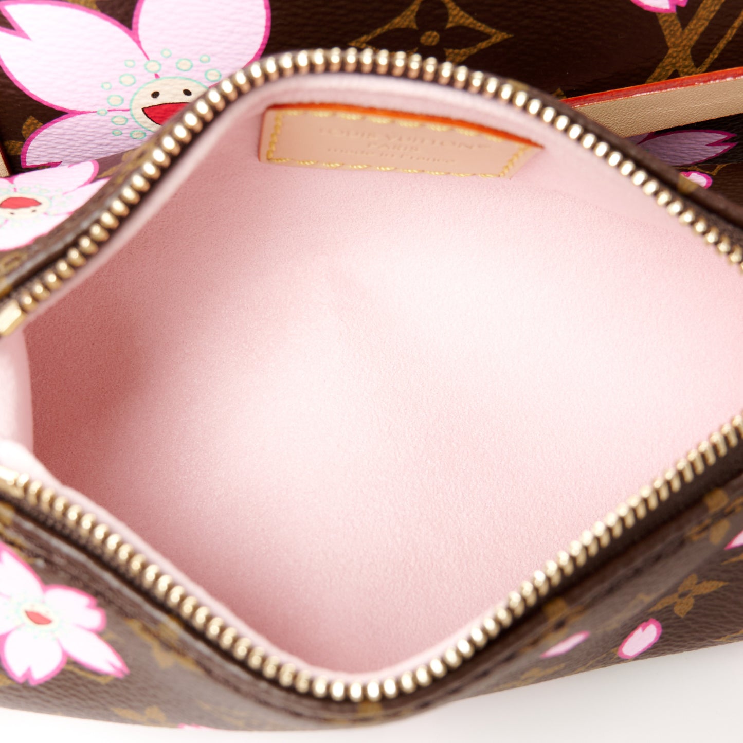LV X TM Monogram Cherry Blossom Papillon Sakura Brown