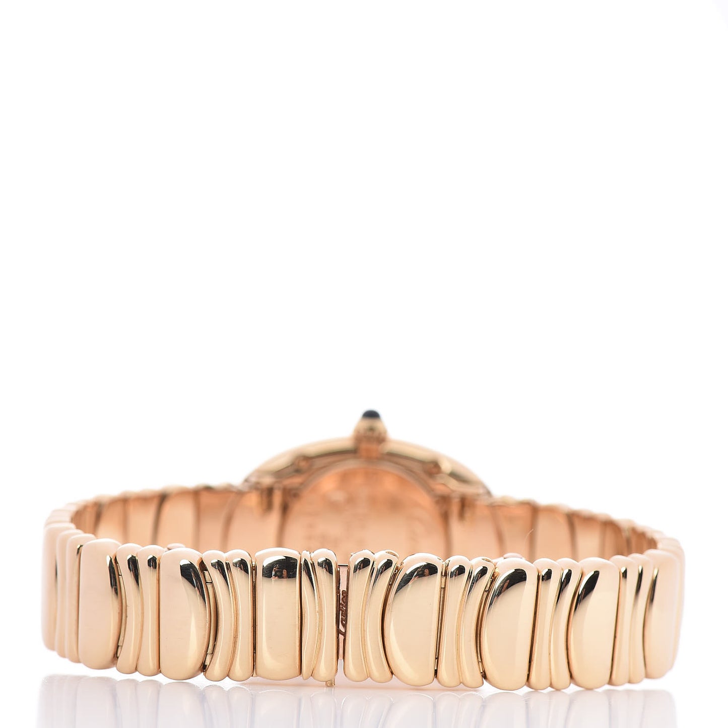 18K Yellow Gold 22mm Baignoire Quartz Watch