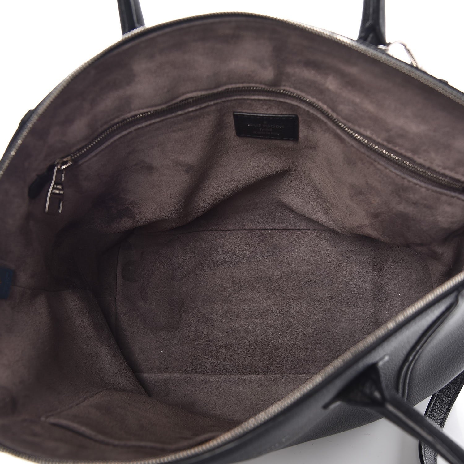 Louis Vuitton Veau Cachemire Soft Lockit MM Black 6 of 21