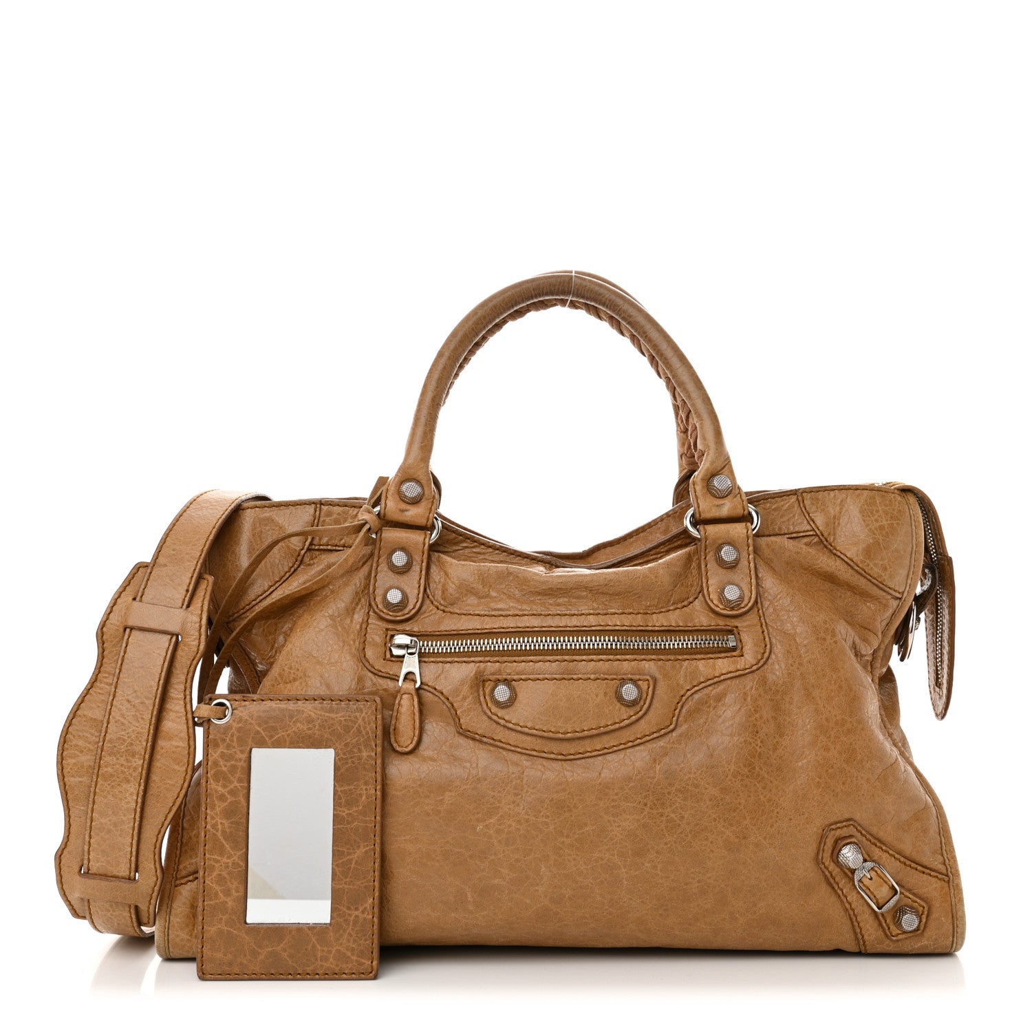 Balenciaga Agneau Giant 12 Silver Hardware City Cumin 3 of 18
