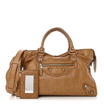 Balenciaga Agneau Giant 12 Silver Hardware City Cumin 3 of 18