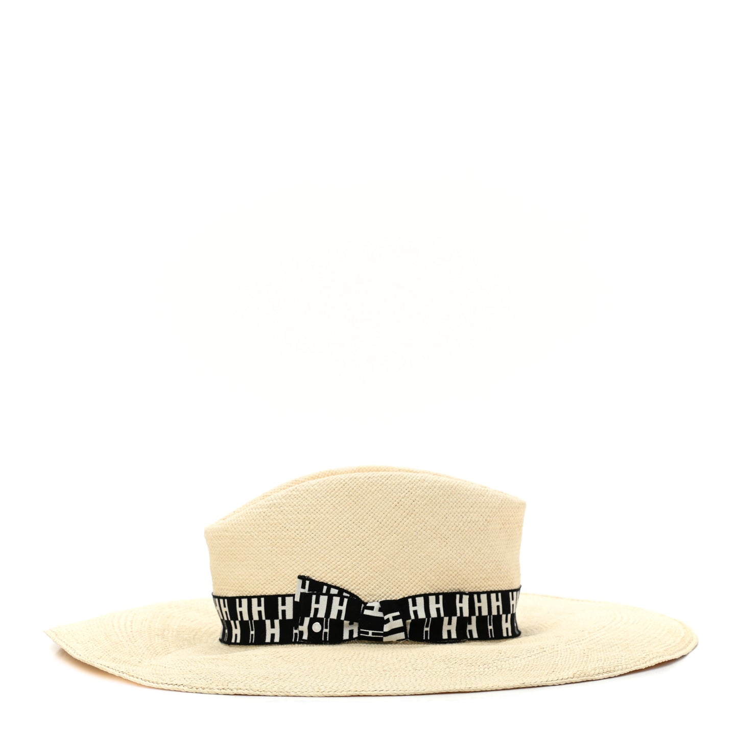 Straw Arizona Panama Brisa Hat 57 Naturel Ecru Black