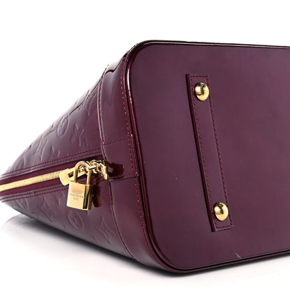 Louis Vuitton Vernis Alma GM Rouge Fauviste 8 of 9