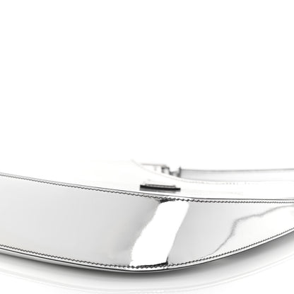 Prada Spazzolato Cleo Shoulder Bag Argento Black 6 of 8