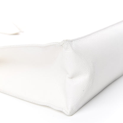Chanel Caviar CC Tote White 10 of 16