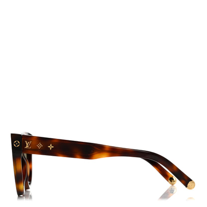 Louis Vuitton Acetate My Monogram Square Sunglasses Z1527W Dark Tortoise 3 of 7