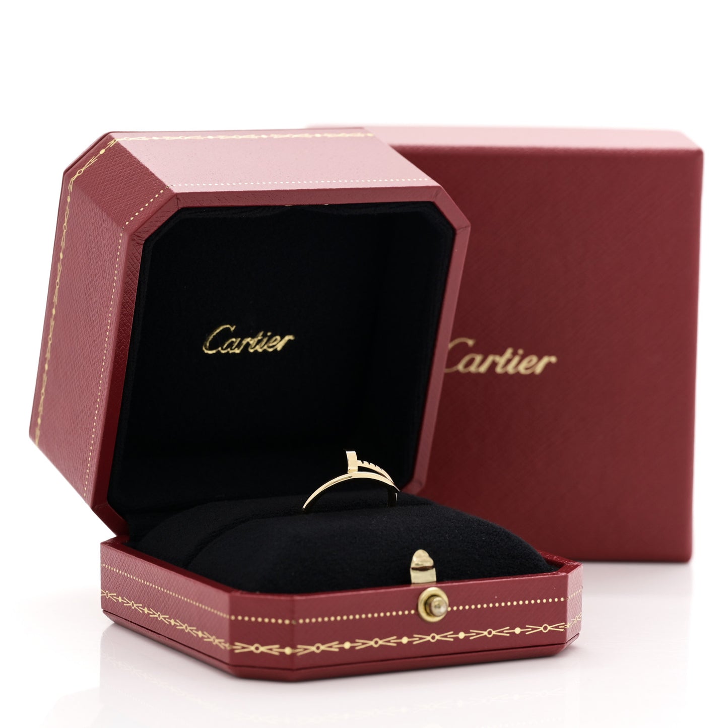 18K Yellow Gold Small Juste Un Clou Ring 53 6.25