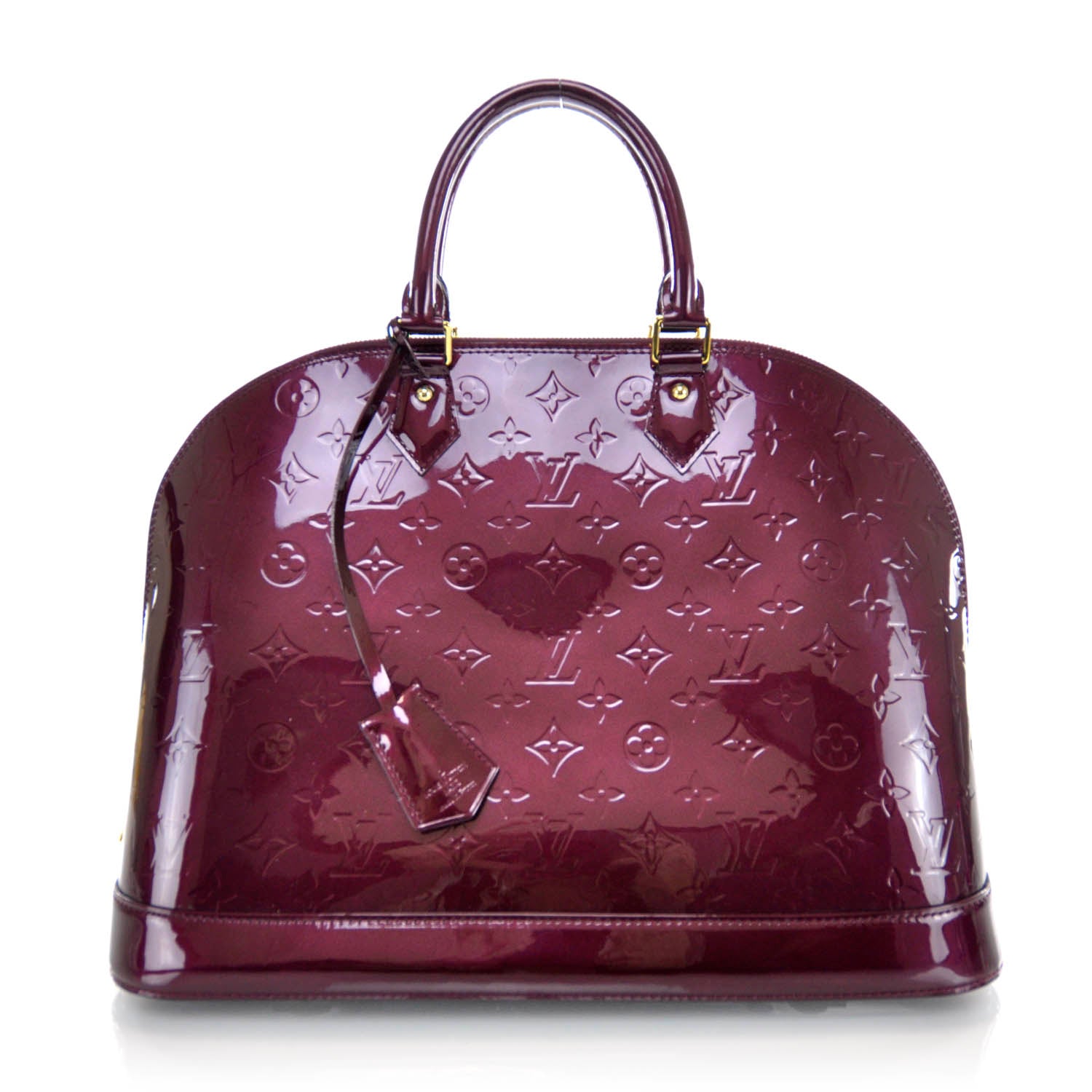 Louis Vuitton Vernis Alma MM Rouge Fauviste 1 of 11
