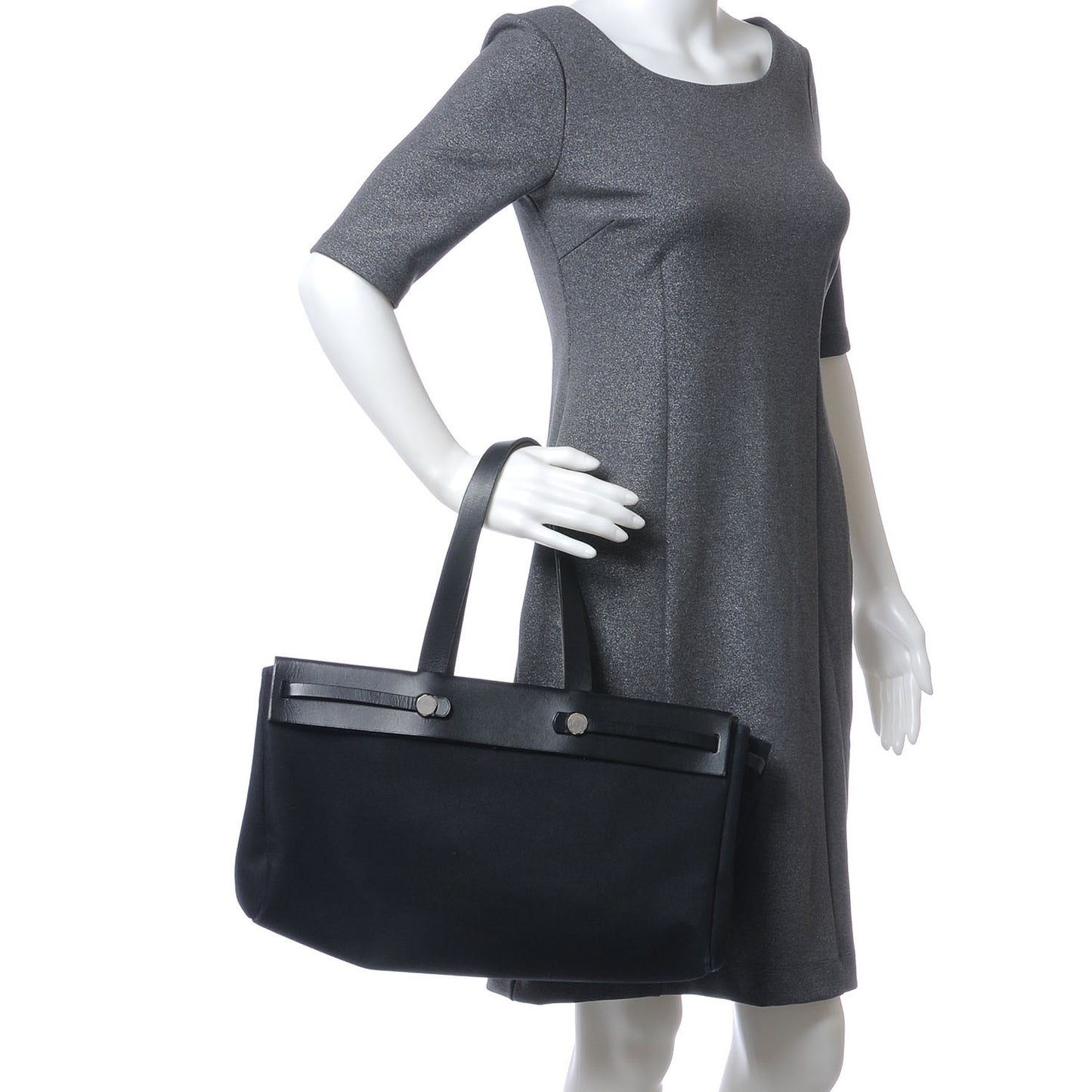 Toile Herbag Cabas Black