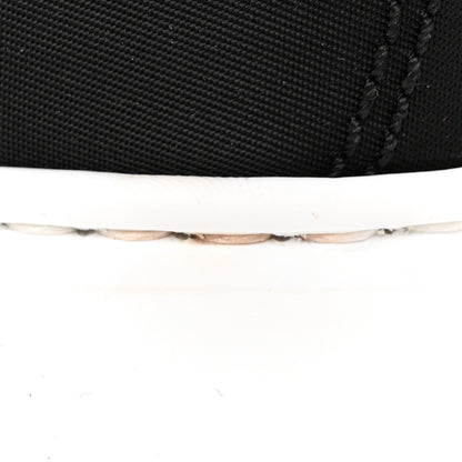 Prada Nylon Gabardine Triangle Logo Platform Sneakers 39 Black 14 of 14