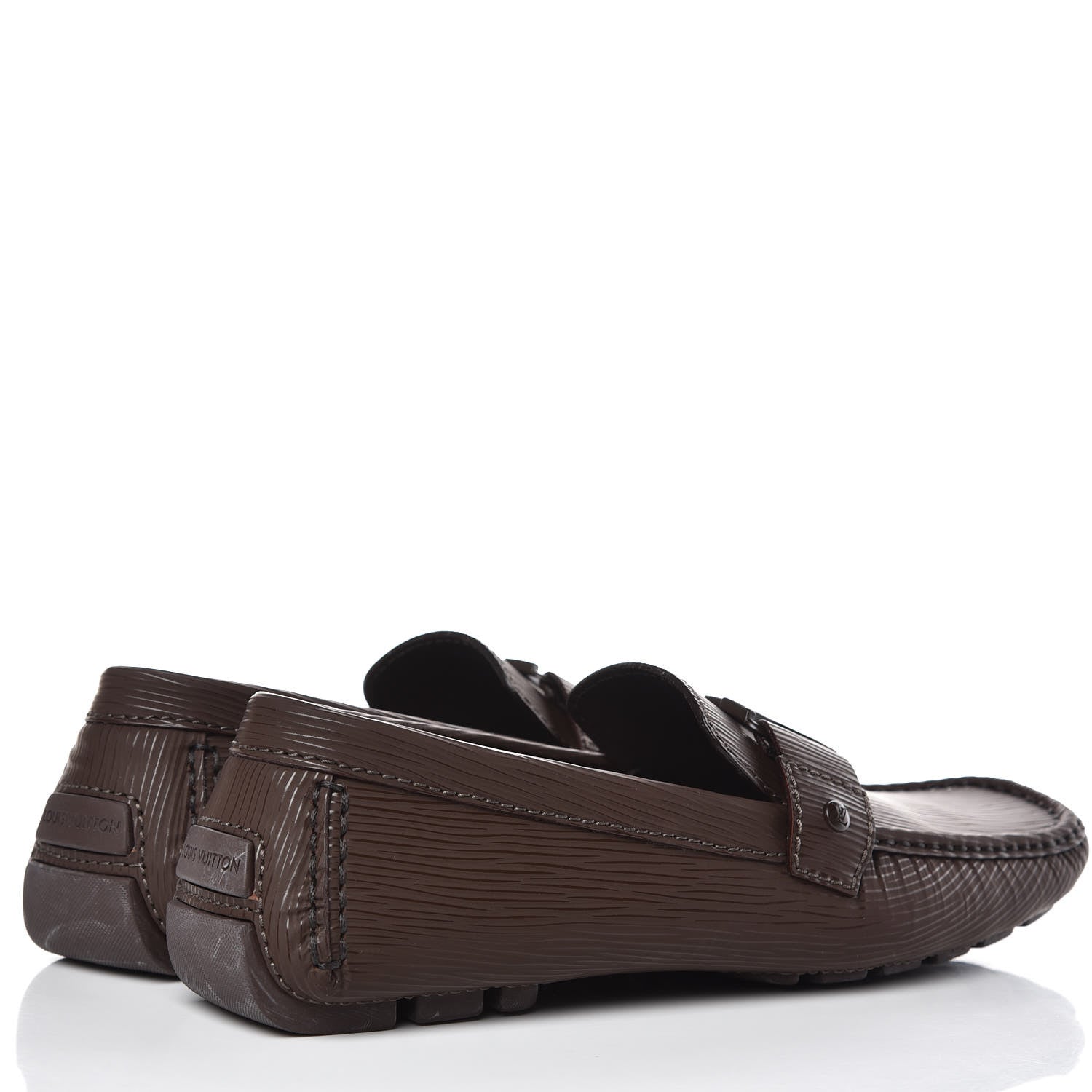 Louis Vuitton Epi Mens Monte Carlo Mocassin Loafers 9 4 of 12
