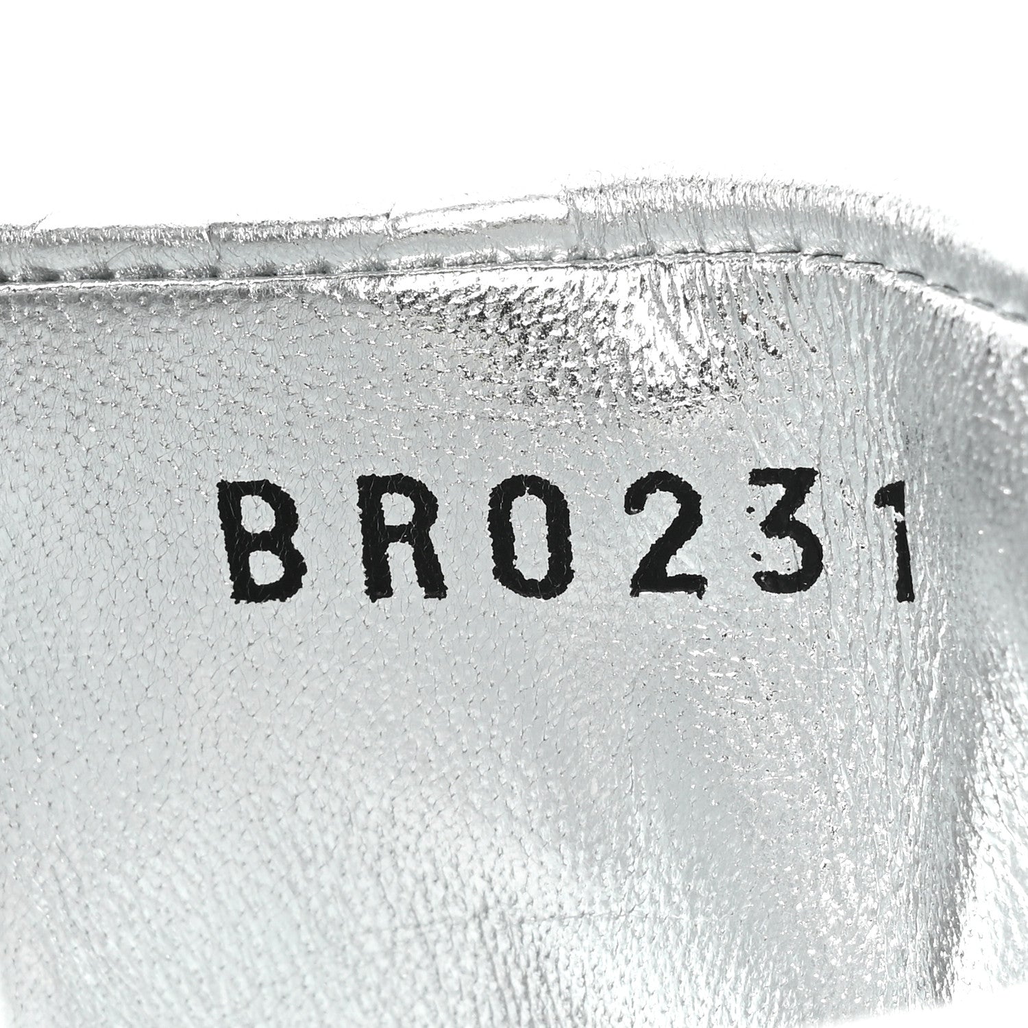 Louis Vuitton Metallic Lambskin Embossed Monogram Revival High Heel Mules 39 Silver 8 of 9