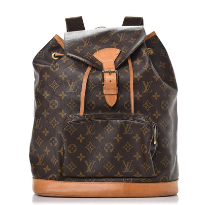 Louis Vuitton Monogram Montsouris GM Backpack 1 of 10