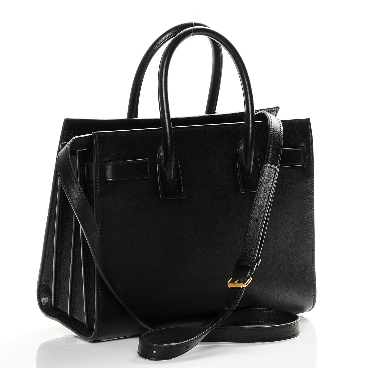 Calfskin Love Patchwork Baby Sac De Jour Black
