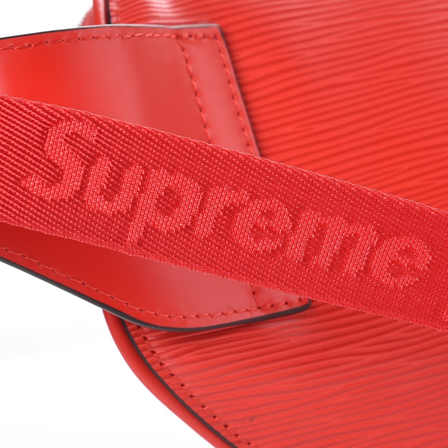 Louis Vuitton X SUPREME Epi Bumbag Red 298530 – FASHIONPHILE