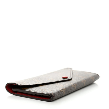 Louis Vuitton Monogram Josephine Wallet Red 4 of 13