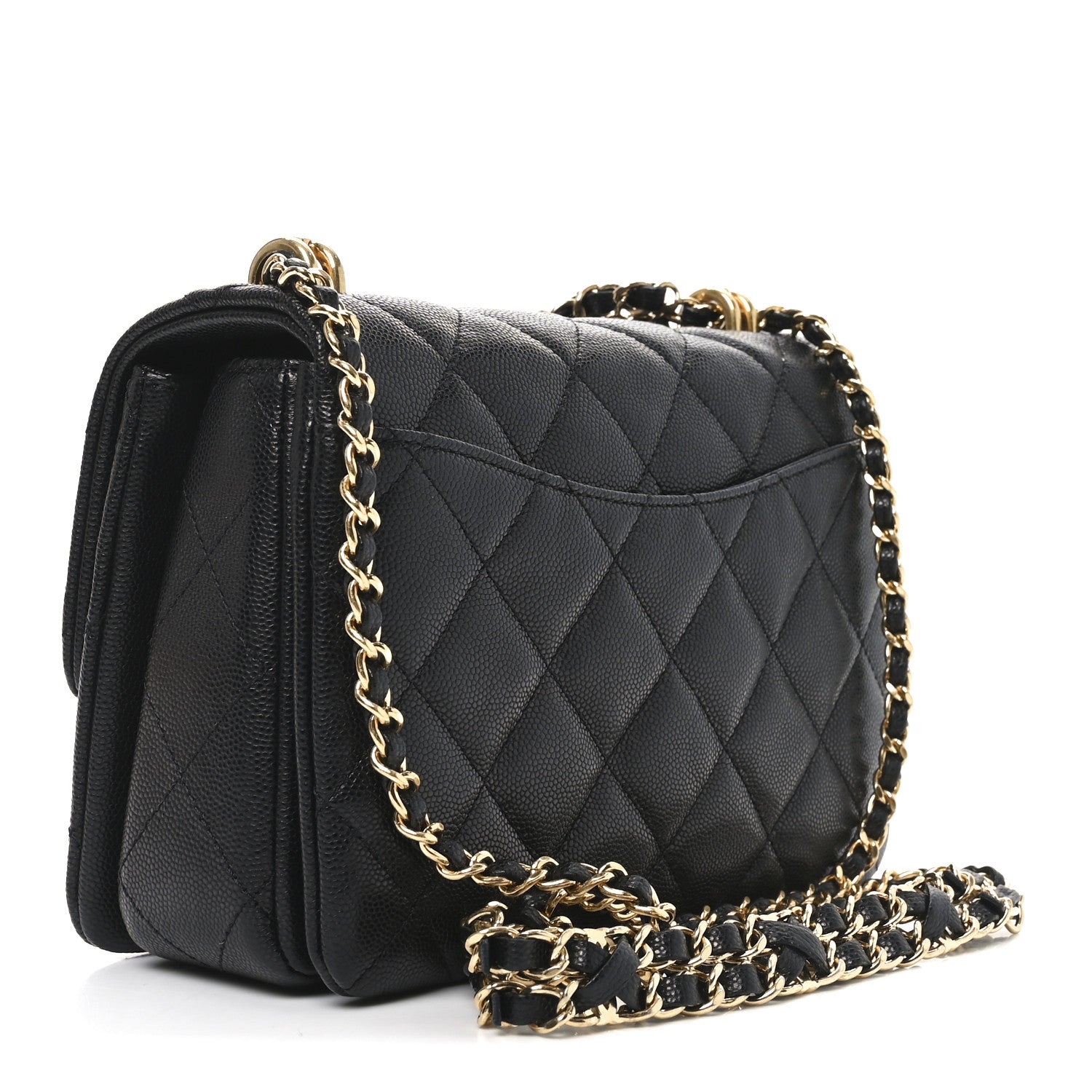 Chanel Caviar Quilted Mini Coco First Flap Black 3 of 11
