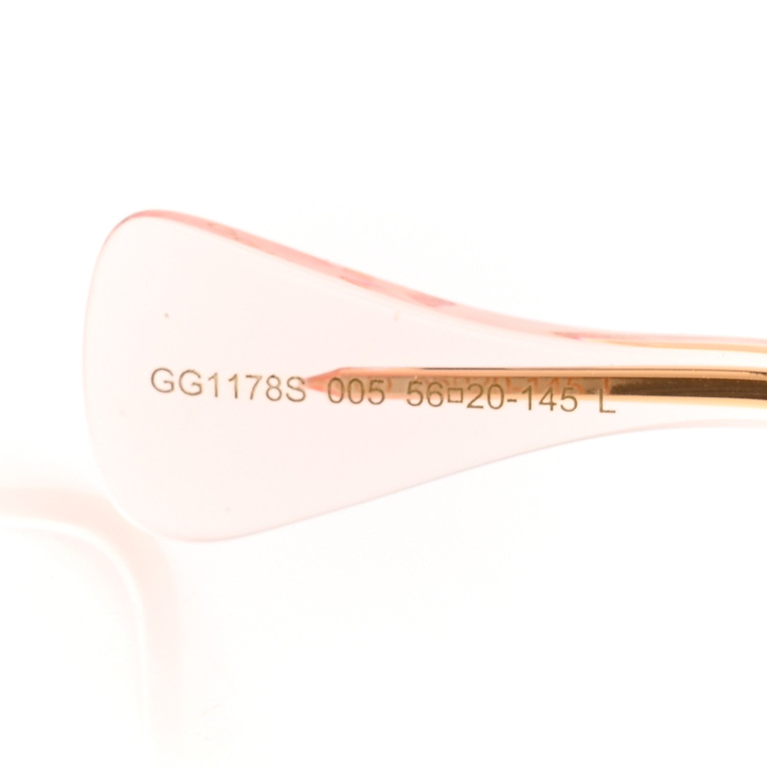Gucci Acetate Oversized Sunglasses GG1178S Pink 6 of 8