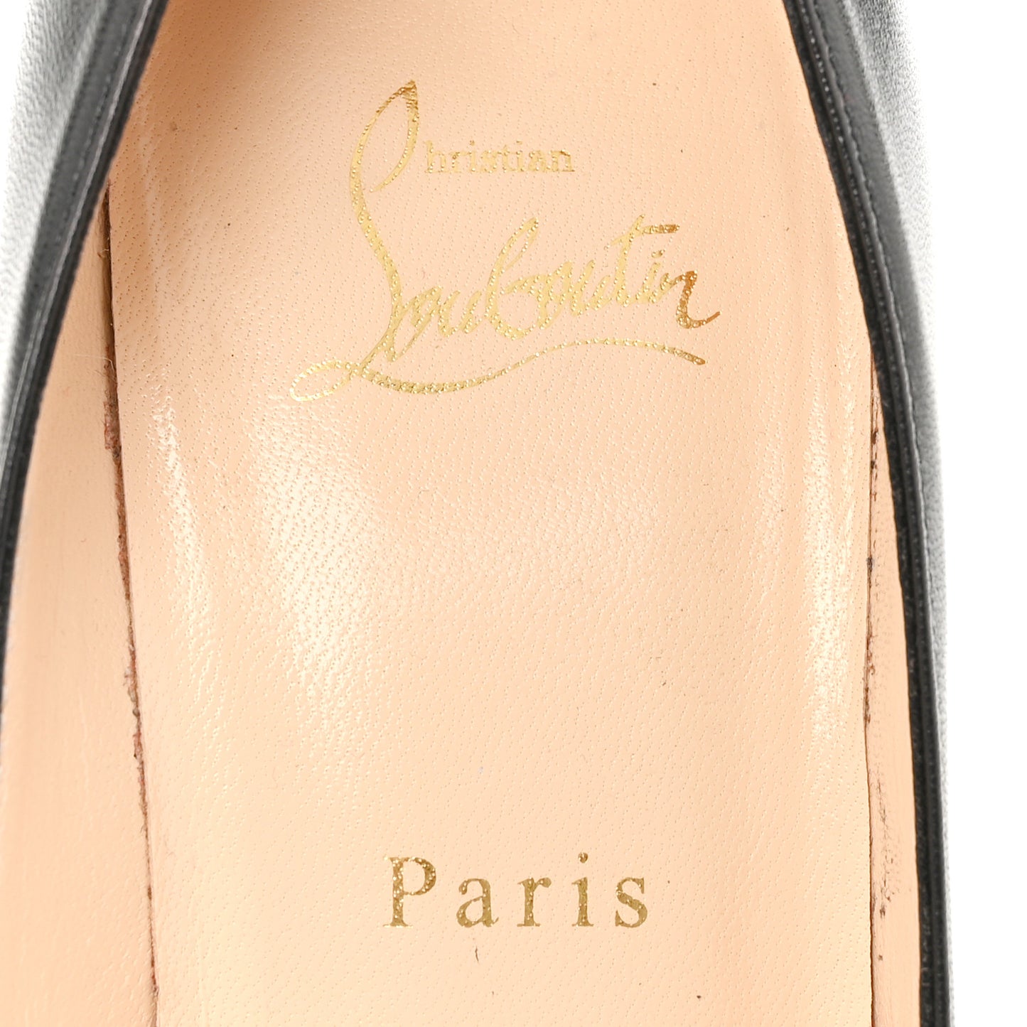 Shiny Nappa Decollete 554 100 Pumps 40.5 Black