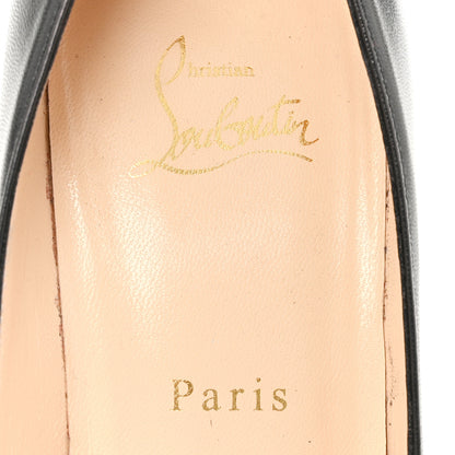Christian Louboutin Shiny Nappa Decollete 554 100 Pumps 40.5 Black 7 of 9