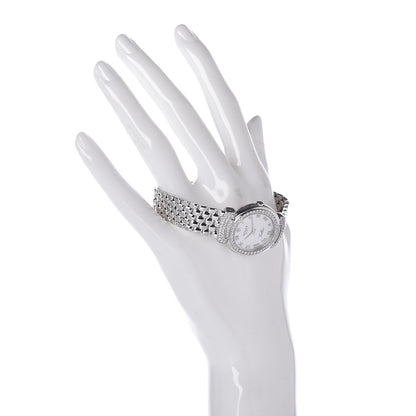 Rolex 18K White Gold Diamond Mother of Pearl 26mm Cellini Cellissima Quartz Watch 6672 2 of 6