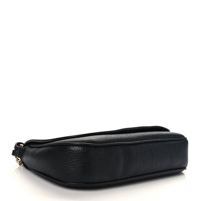 Gucci Pebbled Calfskin Medium Soho Flap Crossbody Black 4 of 11