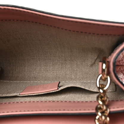 Gucci Microguccissima Mini Emily Shoulder Bag Soft Pink 5 of 10