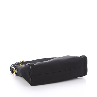 Prada Nylon Tessuto Nylon Small Pochette Bag Black 4 of 6