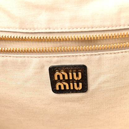 Miu Miu Nappa Large Ivy Tote Bag Coffee 6 of 11