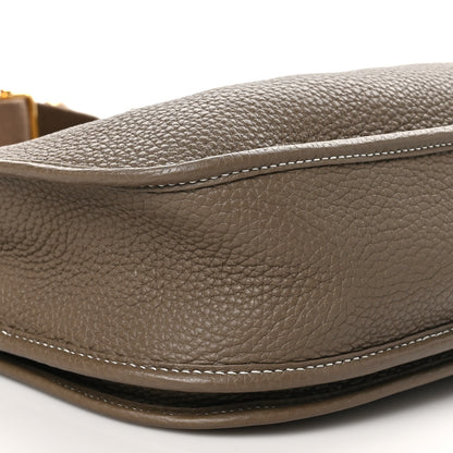 Hermes Taurillon Clemence Evelyne III PM Etoupe 9 of 10